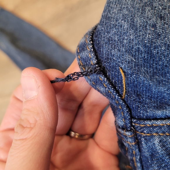 Vintage Levis Pure Denim Jacket - Picture 2 of 13